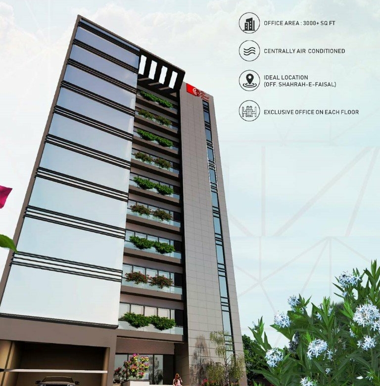 Smart Tower 2 Prime Location Offices for Sale in Karachi
