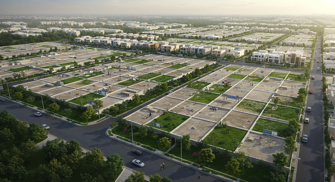 500 Square Yards Plot for Sale in Beach Street DHA Phase 8