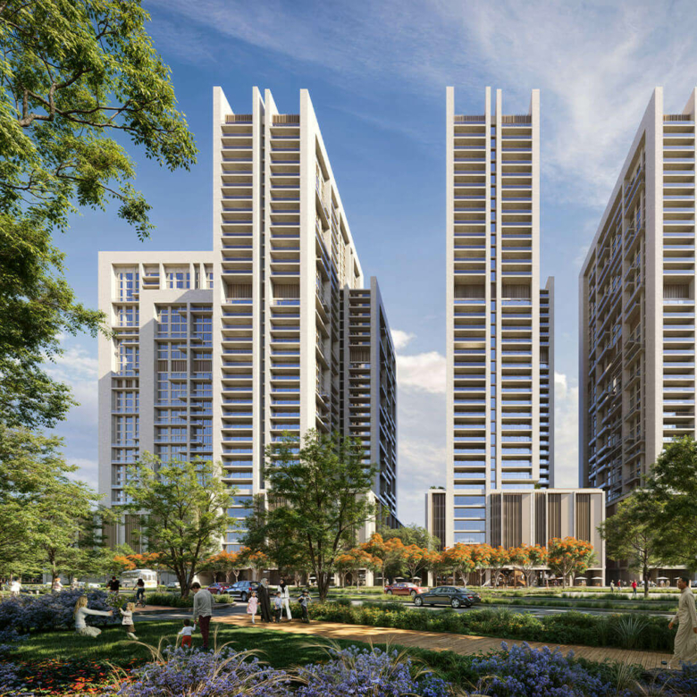 Lagoon Views Tower 1 3 Bedroom Apartment for Sale in The Mangrove Korangi Creek Karachi Marketed By MaxX Capitals
