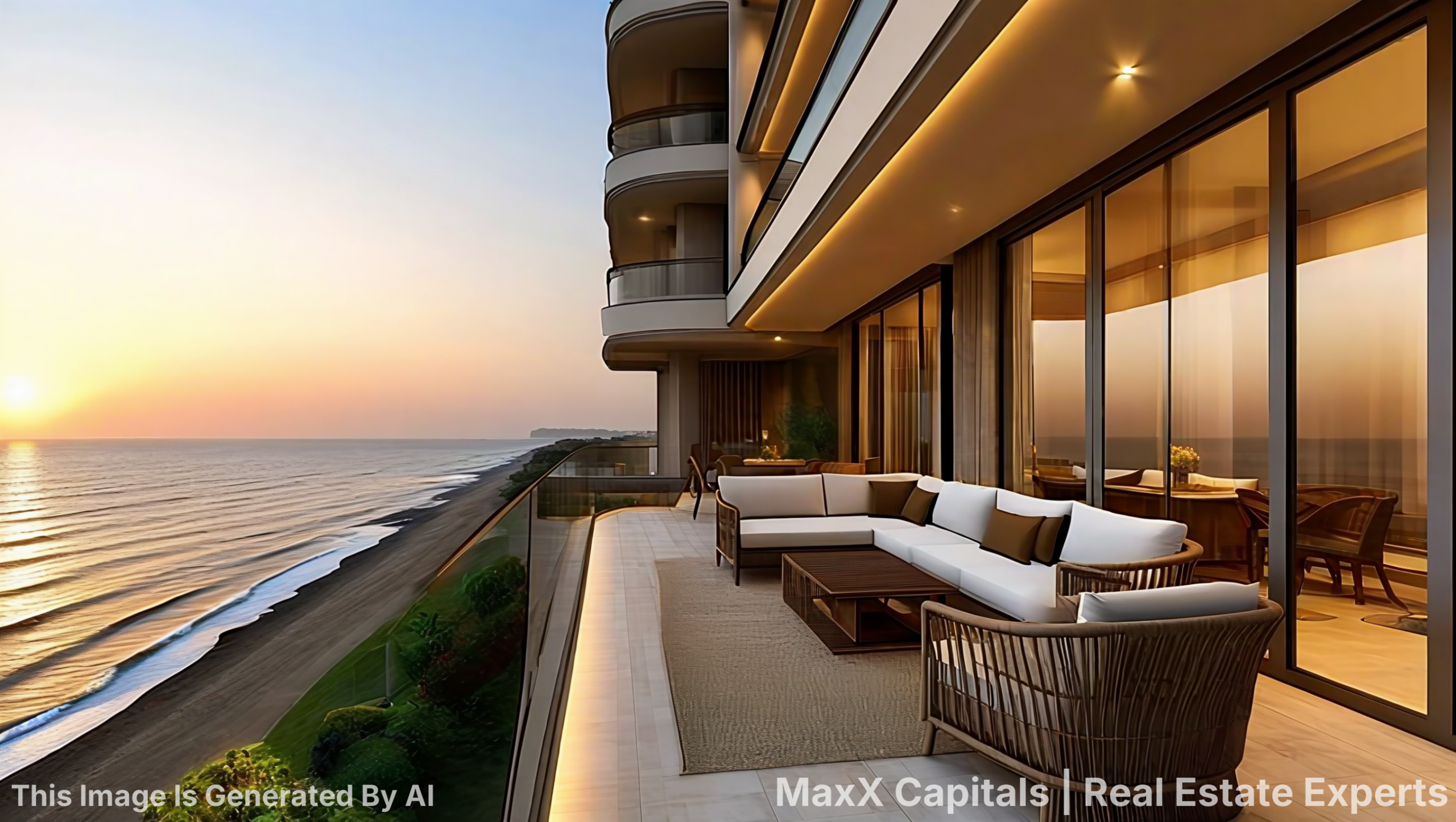 Grand Monarch Seaside Residency - Sea-Facing Living in Clifton Block 1
