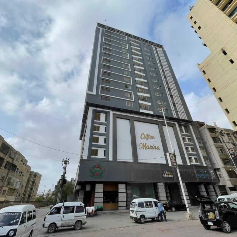 Clifton Marina Karachi: 3 & 4 Bedroom Luxury Flats For Sale In Clifton Block 7 Karachi
