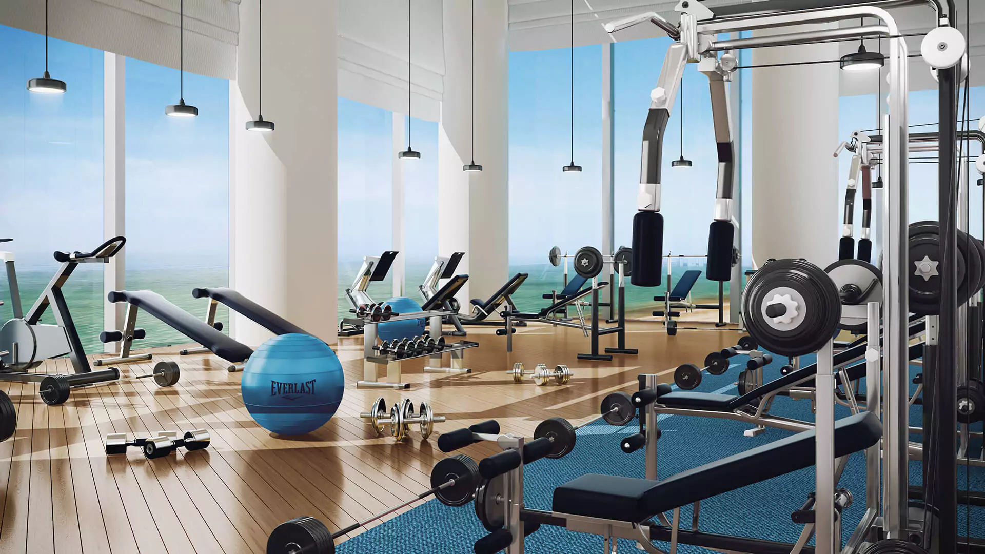 Gym Space Country Finance Tower Luxury Offices For Sale in Clifton Block 4 Karachi Gym Space Country Finance Tower Luxury Offices For Sale in Clifton Block 4 Karachi