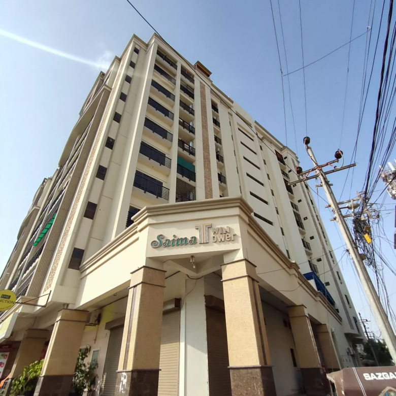 Luxurious 3-Bedroom Apartment for Rent in Saima Twin Towers, KDA Scheme 1 Karachi