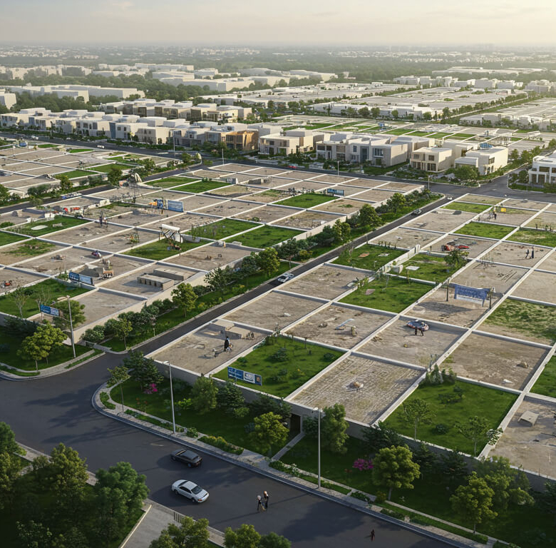 500 Square Yards Plot for Sale in Beach Street DHA Phase 8