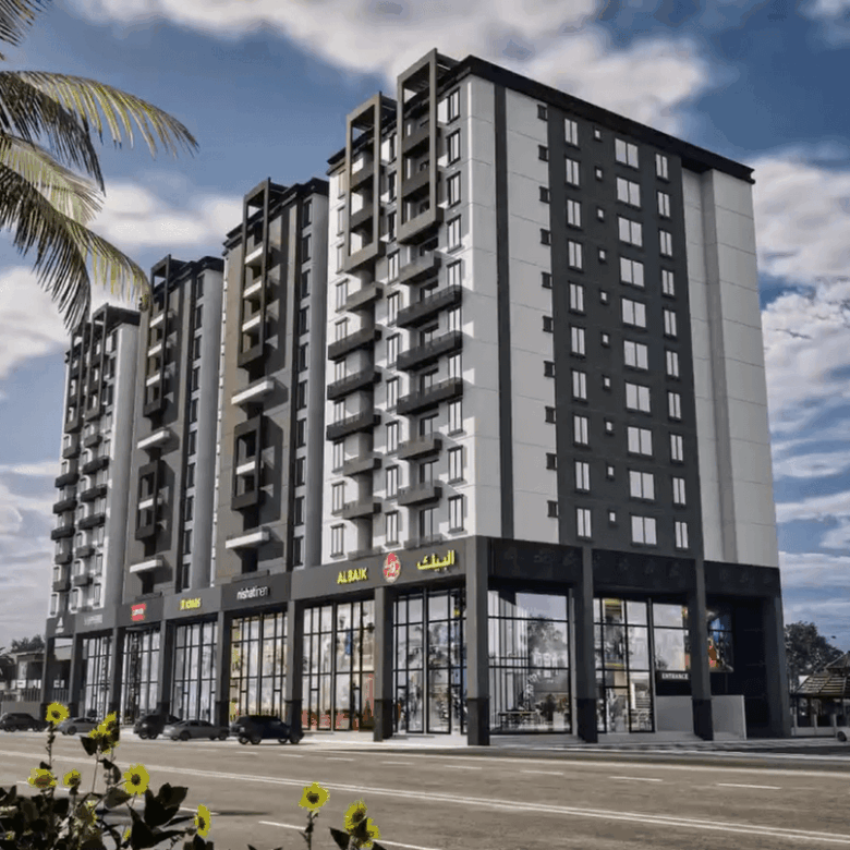 Luxury Living Awaits at Sumsum Grand 2 Executive Towers Karachi Main Jinnah Avenue MaxX Capitals
